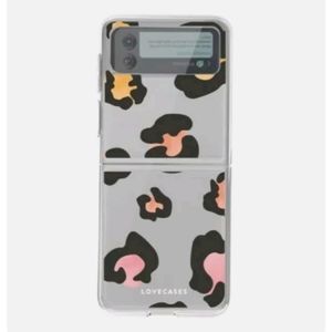 Samsung Z Flip 3 Lovecases Cellphone Case Leopard Print